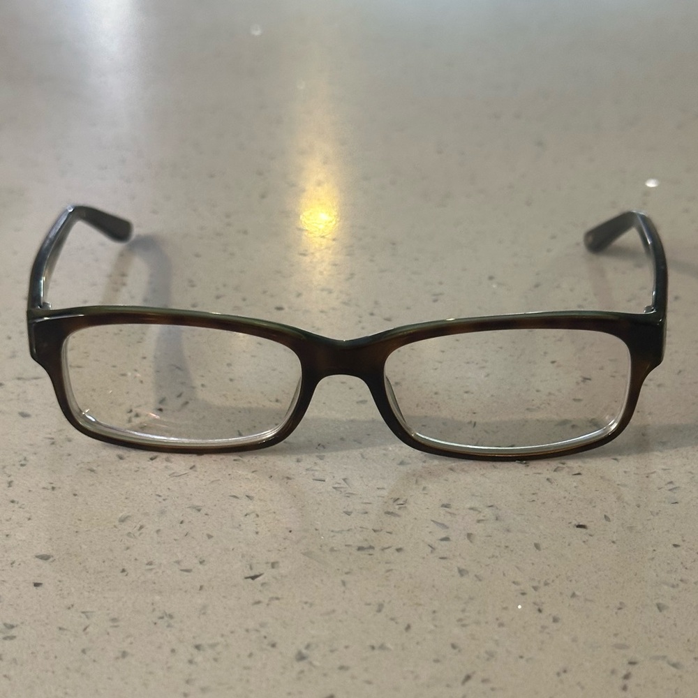 Ray-Ban Brown Rectangular Prescription Glasses - image 1